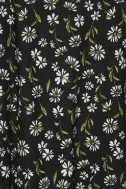 YOURS Curve Black Daisy Print Drape Pocket Mini Dress -Outlet Stylo Wise Store 4aaef5b3 8dcc 4f 301908 Z scaled