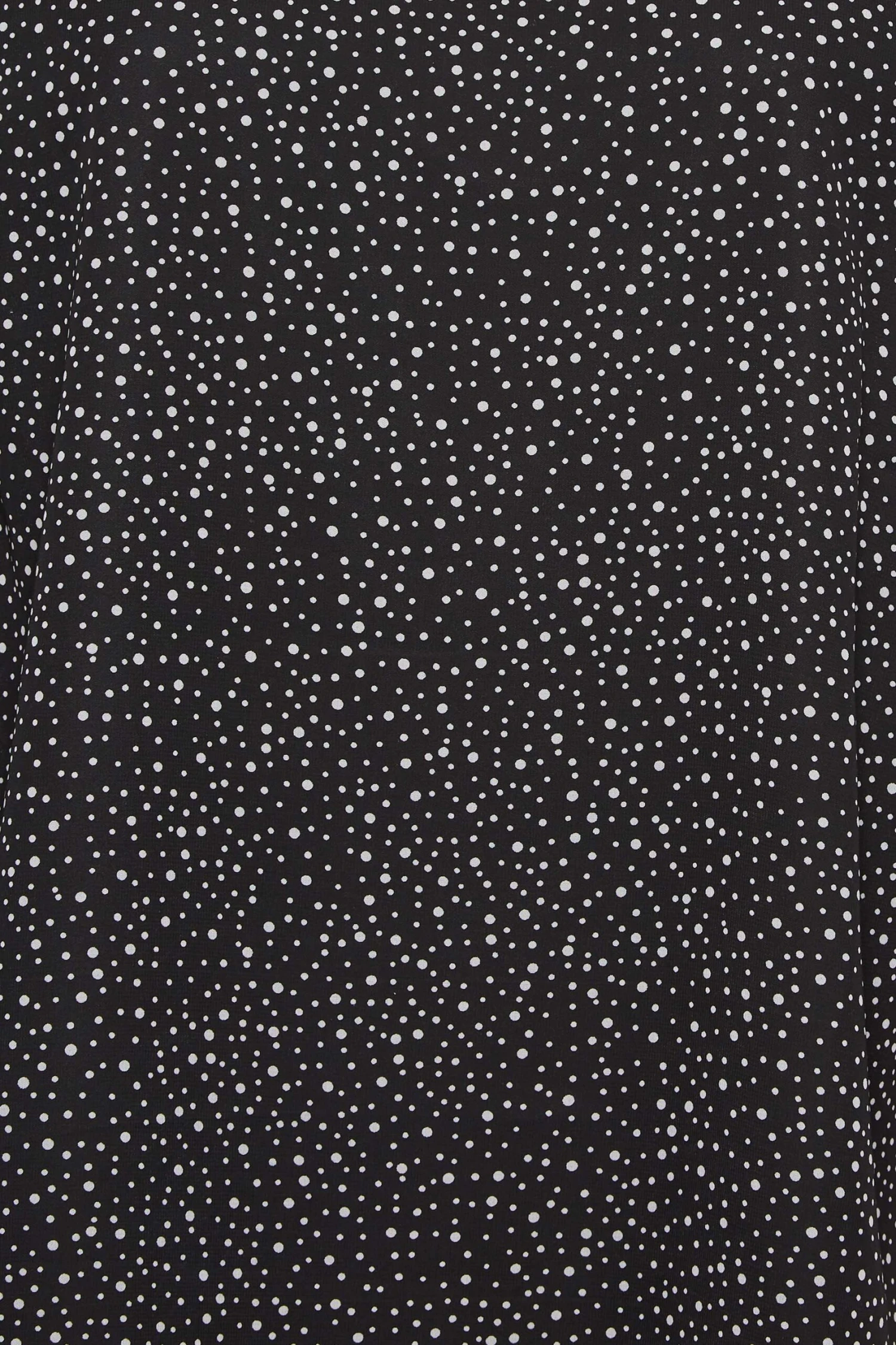 YOURS Curve Black Polka Dot Bell Sleeve Blouse 4 YOURS Curve Black Polka Dot Bell Sleeve Blouse - Image 4