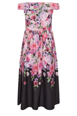 YOURS PETITE Curve Black Floral Border Bardot Dress 11 YOURS PETITE Curve Black Floral Border Bardot Dress -Outlet Stylo Wise Store 4cc7a4d3 48d7 4f 174573 X scaled