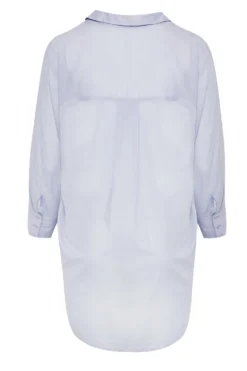 YOURS Curve Grey Pocket Oversized Shirt -Outlet Stylo Wise Store 4ea66e66 3e97 40 174044 Y scaled