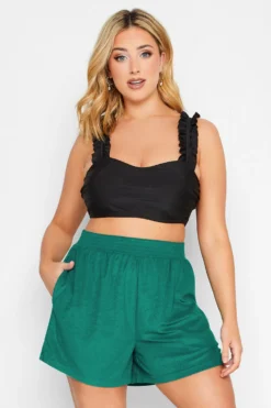 YOURS Curve Turquoise Green Towelling Beach Shorts 11 YOURS Curve Turquoise Green Towelling Beach Shorts -Outlet Stylo Wise Store 4f3588ce 943a 41 150352 A scaled