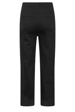 YOURS Curve Black Ripped Wide Leg Stretch Jeans -Outlet Stylo Wise Store 509d3324 6989 4a 143030 Y scaled