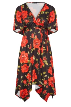 YOURS LONDON Curve Black & Red Floral Hanky Hem Dress 11 YOURS LONDON Curve Black & Red Floral Hanky Hem Dress -Outlet Stylo Wise Store 50fee5fb ed2a 44 161796 X scaled