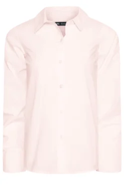 YOURS PETITE Curve Pink Fitted Cotton Shirt 10 YOURS PETITE Curve Pink Fitted Cotton Shirt -Outlet Stylo Wise Store 512aa4d7 5736 45 174496 X scaled