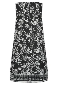 YOURS Curve Black Floral Midi Dress -Outlet Stylo Wise Store 533efce4 1252 4d 137327 Y scaled