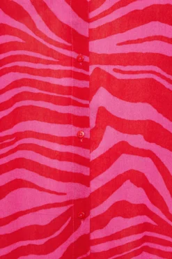 YOURS Curve Pink Animal Print Crinkle Beach Shirt 10 YOURS Curve Pink Animal Print Crinkle Beach Shirt -Outlet Stylo Wise Store 5653c587 679d 43 150335 Z scaled