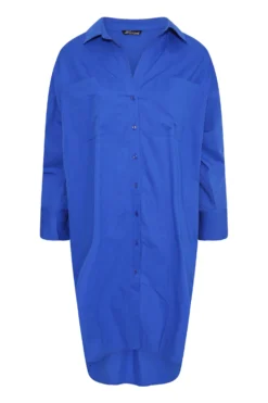 LIMITED COLLECTION Curve Cobalt Blue Midi Shirt Dress 11 LIMITED COLLECTION Curve Cobalt Blue Midi Shirt Dress -Outlet Stylo Wise Store 57d0dadb a20d 46 214807 X scaled