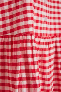 LIMITED COLLECTION Curve Red Gingham Dipped Hem Smock Dress 9 LIMITED COLLECTION Curve Red Gingham Dipped Hem Smock Dress -Outlet Stylo Wise Store 58e9734f 961a 44 214400 Z scaled
