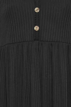 LIMITED COLLECTION Curve Black Ribbed Peplum Midi Dress 9 LIMITED COLLECTION Curve Black Ribbed Peplum Midi Dress -Outlet Stylo Wise Store 5a1fa735 b16d 42 214245 Z scaled