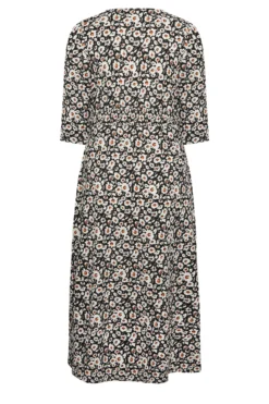 YOURS Curve Black Floral Print Split Front Dress 11 YOURS Curve Black Floral Print Split Front Dress -Outlet Stylo Wise Store 5a536d1c 49a2 47 301865 Y scaled