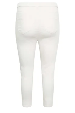 YOURS Curve White Cropped Stretch GRACE Jeggings -Outlet Stylo Wise Store 5ff70446 8811 4f 144758 Y scaled