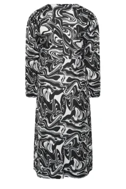 LIMITED COLLECTION Curve Black Swirl Print Ruched Midi Dress 10 LIMITED COLLECTION Curve Black Swirl Print Ruched Midi Dress -Outlet Stylo Wise Store 608928c6 9d4a 46 215211 Y scaled
