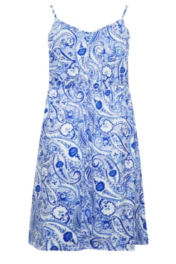 LIMITED COLLECTION Curve Blue Paisley Print Sundress 11 LIMITED COLLECTION Curve Blue Paisley Print Sundress -Outlet Stylo Wise Store 60cdba5f 95d1 4d 215789 Y scaled