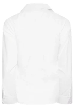 YOURS PETITE Curve White Fitted Cotton Shirt 11 YOURS PETITE Curve White Fitted Cotton Shirt -Outlet Stylo Wise Store 60d98dbf 7781 45 174436 Y scaled