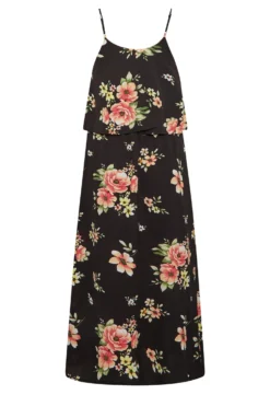 YOURS LONDON Curve Black Floral Overlay Maxi Dress 11 YOURS LONDON Curve Black Floral Overlay Maxi Dress -Outlet Stylo Wise Store 61e02807 eb02 43 161942 Y scaled