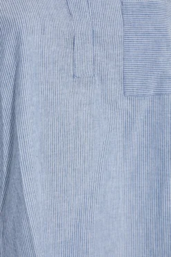 YOURS Curve Blue Stripe Placket Shirt 10 YOURS Curve Blue Stripe Placket Shirt -Outlet Stylo Wise Store 62c6a865 a604 42 174050 Z scaled