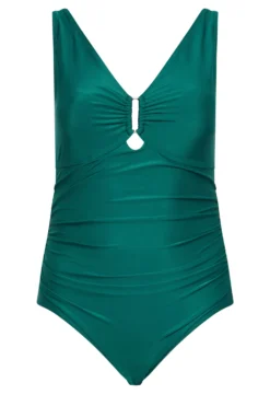 YOURS Curve Green Buckle Tummy Control Swimsuit 10 YOURS Curve Green Buckle Tummy Control Swimsuit -Outlet Stylo Wise Store 63a4e5be 4abc 44 150274 X scaled
