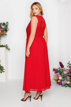 YOURS LONDON Curve Red Lace Front Chiffon Maxi Dress 8 YOURS LONDON Curve Red Lace Front Chiffon Maxi Dress -Outlet Stylo Wise Store 64478a7b 6d30 43 161892 D scaled