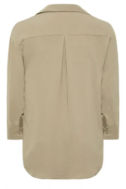 YOURS LONDON Curve Beige Brown Button Blouse 11 YOURS LONDON Curve Beige Brown Button Blouse -Outlet Stylo Wise Store 6562c1ff 1366 41 161931 Y scaled