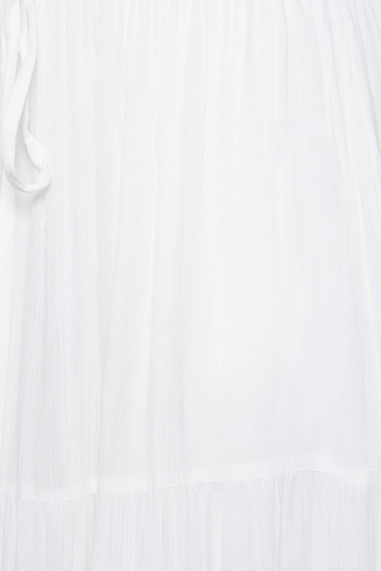 YOURS Curve White Tiered Beach Skirt 2 YOURS Curve White Tiered Beach Skirt - Image 2