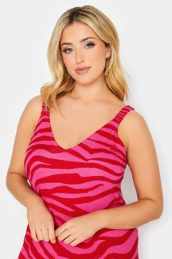 YOURS Curve Pink Zebra Print Midaxi Beach Dress 8 YOURS Curve Pink Zebra Print Midaxi Beach Dress -Outlet Stylo Wise Store 6728aebf fc78 47 150325 D scaled