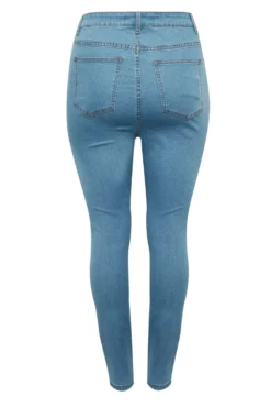 YOURS Curve Bleach Blue Ripped Skinny Stretch AVA Jeans 11 YOURS Curve Bleach Blue Ripped Skinny Stretch AVA Jeans -Outlet Stylo Wise Store 67338de7 148c 47 143255 Y scaled