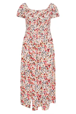 YOURS Curve Red Floral Bardot Maxi Dress 10 YOURS Curve Red Floral Bardot Maxi Dress -Outlet Stylo Wise Store 695bdcd5 6446 4d 137095 X scaled