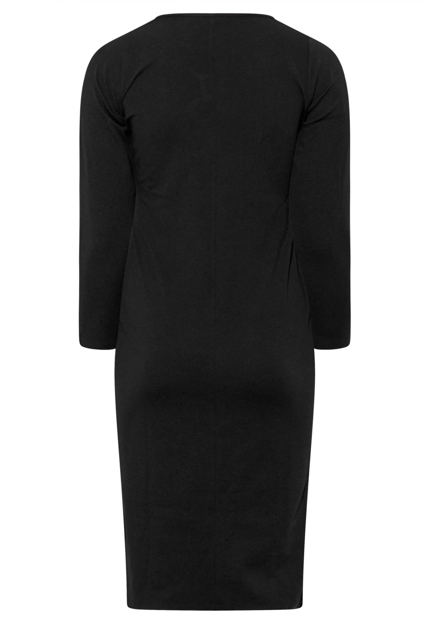 LIMITED COLLECTION Curve Black Cut Out Bodycon Dress 6 LIMITED COLLECTION Curve Black Cut Out Bodycon Dress - Image 6