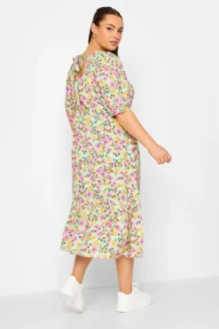 LIMITED COLLECTION Curve Mint Green Floral Midaxi Dress -Outlet Stylo Wise Store 6a36e3fb 2a94 40 214394 C scaled