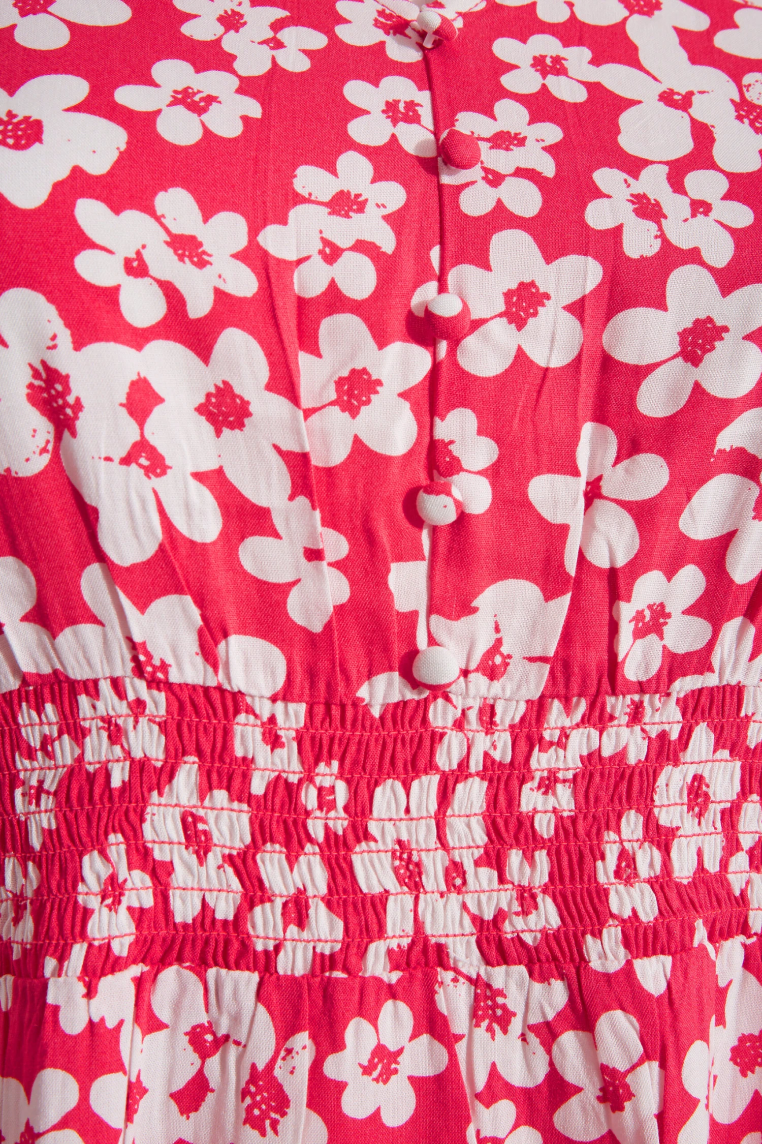 LIMITED COLLECTION Curve Red Floral Hanky Hem Dress 4 LIMITED COLLECTION Curve Red Floral Hanky Hem Dress - Image 4