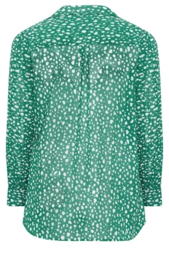 YOURS LONDON Curve Green Dalmatian Pleat Sleeve Shirt 11 YOURS LONDON Curve Green Dalmatian Pleat Sleeve Shirt -Outlet Stylo Wise Store 6dcd6e01 98e6 4b 161967 Y scaled
