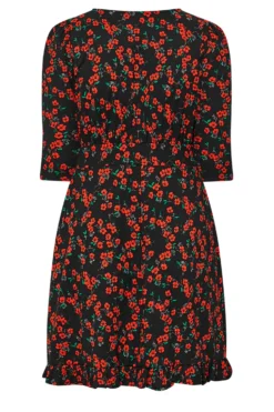 YOURS LONDON Curve Black & Red Ditsy Print Frill Trim Dress 11 YOURS LONDON Curve Black & Red Ditsy Print Frill Trim Dress -Outlet Stylo Wise Store 6fe2ca3f ffc9 40 161845 Y scaled