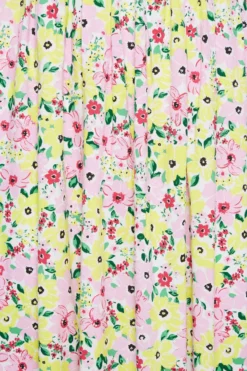 YOURS Curve White Floral Print Shirred Maxi Dress 9 YOURS Curve White Floral Print Shirred Maxi Dress -Outlet Stylo Wise Store 71de845b 9ce5 4f 137342 Z scaled