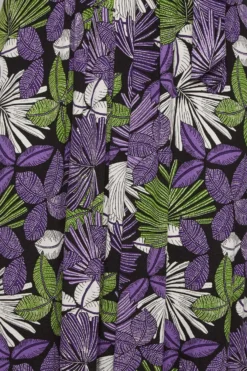 YOURS Curve Purple & Green Leaf Print Maxi Dress -Outlet Stylo Wise Store 72e8c19c d46f 4e 301609 Z scaled