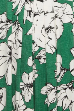 YOURS Curve Green Floral Wrap Dress -Outlet Stylo Wise Store 7540ef46 1efd 45 301600 Z scaled