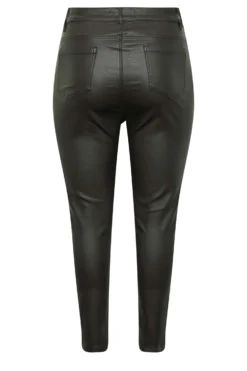 YOURS Curve Black Coated Skinny Stretch AVA Jeans 9 YOURS Curve Black Coated Skinny Stretch AVA Jeans -Outlet Stylo Wise Store 7629e1a0 066a 49 143053 Y scaled