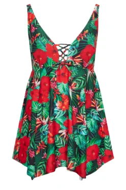 YOURS Curve Green Tropical Floral Print Swim Dress 11 YOURS Curve Green Tropical Floral Print Swim Dress -Outlet Stylo Wise Store 77a41ebf 66f0 48 150307 X scaled