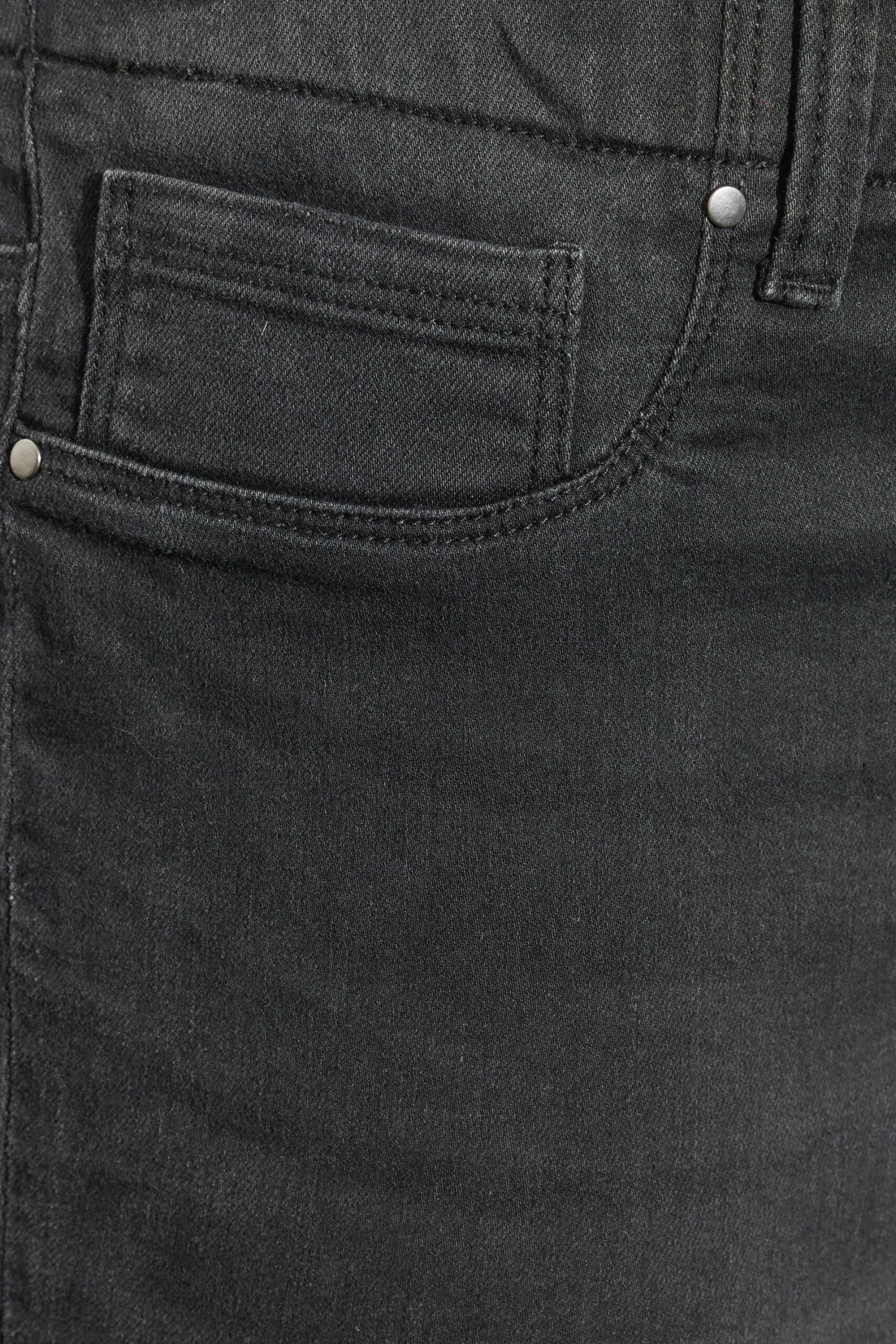 YOURS Curve Black Washed Cat Scratch Stretch GRACE Jeggings 4 YOURS Curve Black Washed Cat Scratch Stretch GRACE Jeggings - Image 4