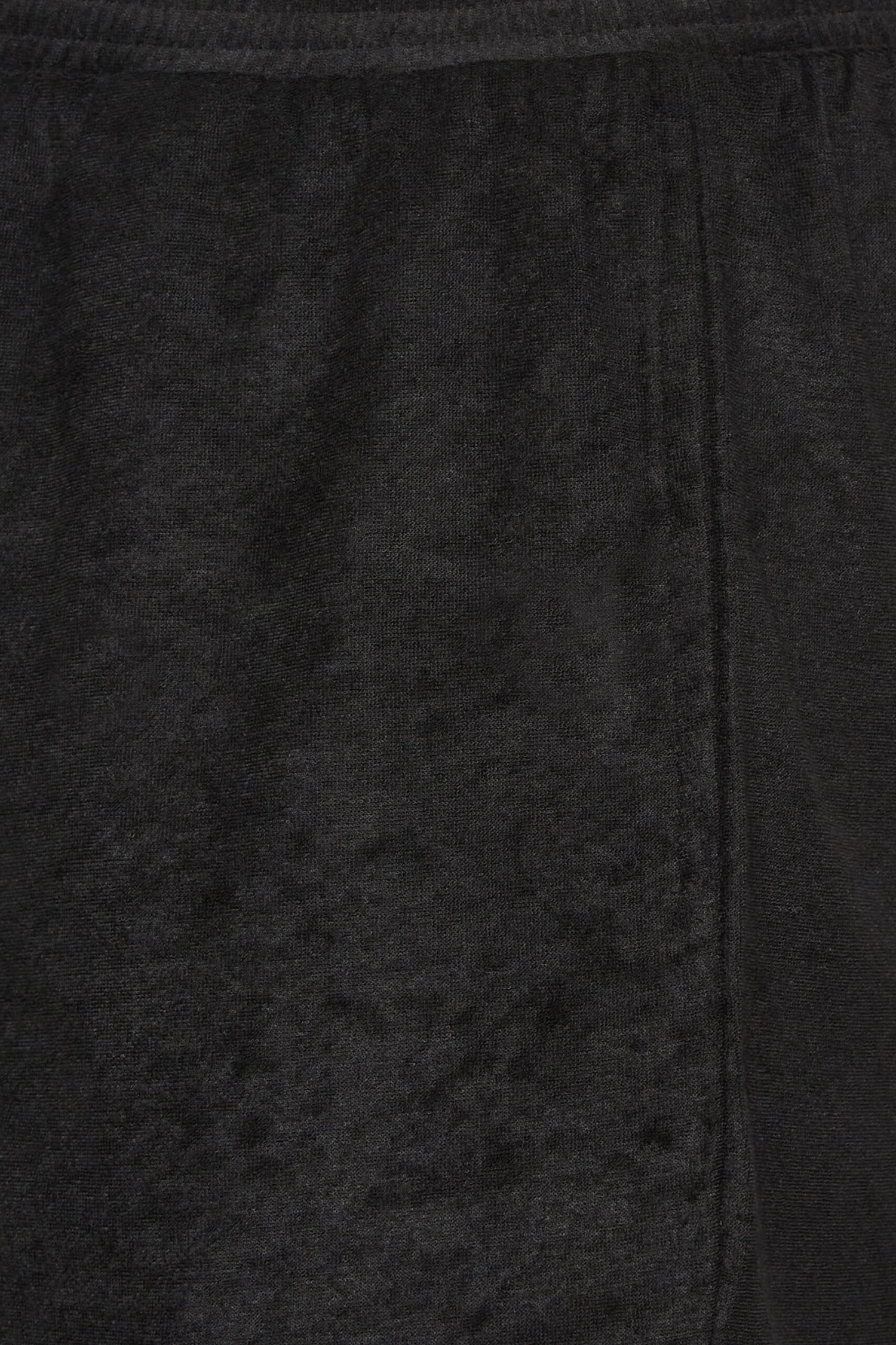 YOURS Curve Black Towelling Beach Shorts 4 YOURS Curve Black Towelling Beach Shorts - Image 4