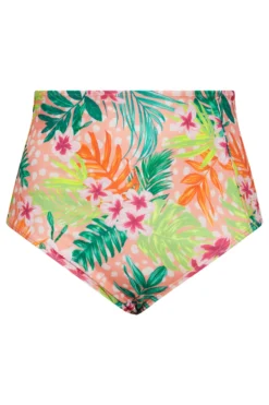 YOURS Curve Orange Tropical Print Bikini Briefs -Outlet Stylo Wise Store 7a3ba663 5cc2 43 150317 X scaled