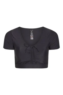 YOURS Curve Black Ruched Bikini Crop Top -Outlet Stylo Wise Store 7da47b06 3a69 4b 150196 F scaled