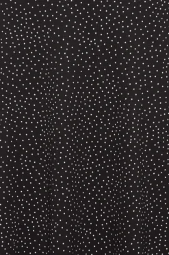 YOURS PETITE Curve Black Spot Print Lace Trim Midi Dress -Outlet Stylo Wise Store 807cb83c 1db8 47 174582 Z scaled