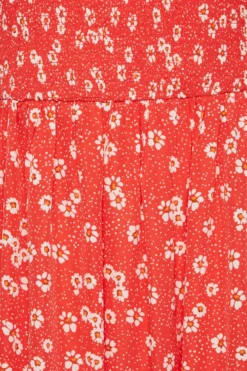 YOURS Curve Red Daisy Print Shirred Midi Dress 9 YOURS Curve Red Daisy Print Shirred Midi Dress -Outlet Stylo Wise Store 8210a6f2 0863 41 137301 Z scaled