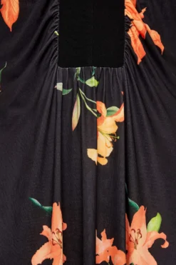 YOURS LONDON Curve Black Floral Maxi Dress 9 YOURS LONDON Curve Black Floral Maxi Dress -Outlet Stylo Wise Store 82b36624 85e8 4a 162184 Z scaled