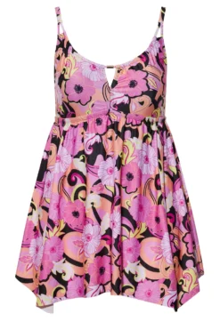 YOURS Curve Pink Retro Floral Print Hanky Hem Tummy Control Swim Dress 10 YOURS Curve Pink Retro Floral Print Hanky Hem Tummy Control Swim Dress -Outlet Stylo Wise Store 82d110d4 cd9a 47 150258 X scaled