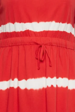 YOURS Curve Red Tie Dye Midi Dress -Outlet Stylo Wise Store 8500cae1 88d9 42 137270 Z scaled