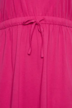 YOURS Curve Pink Tie Waist Mini Dress -Outlet Stylo Wise Store 852c5870 be96 4a 137304 Z scaled
