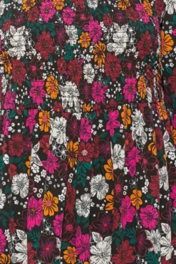 YOURS Curve Black Retro Floral Balloon Sleeve Midi Dress 9 YOURS Curve Black Retro Floral Balloon Sleeve Midi Dress -Outlet Stylo Wise Store 88eed875 7d88 45 137240 Z scaled