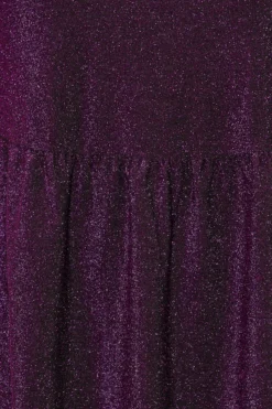 YOURS Curve Purple Glitter Frill Sleeve Smock Dress 10 YOURS Curve Purple Glitter Frill Sleeve Smock Dress -Outlet Stylo Wise Store 88f1d615 62cc 4d 137248 Z scaled