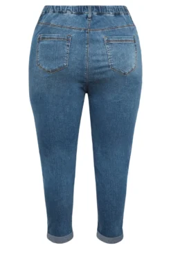 YOURS Curve Dark Blue Stretch Cropped JENNY Jeggings 8 YOURS Curve Dark Blue Stretch Cropped JENNY Jeggings -Outlet Stylo Wise Store 89620508 d482 41 144706 Y scaled